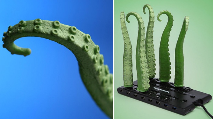 Wiggling USB Tentacle