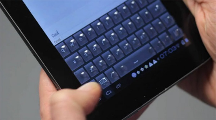 Tactus Touchscreen