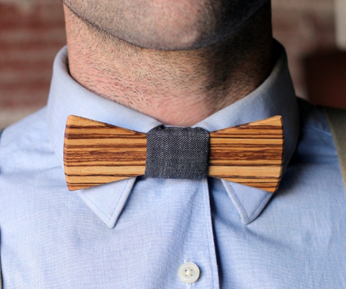 Wooden Bow Tie Wooden Bow Tie