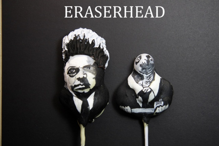 Eraserhead Cake Pops
