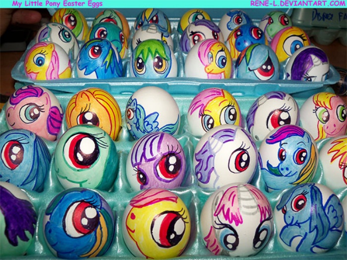 Easter Eggs My Little Pony