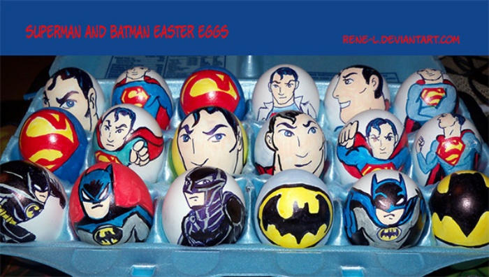 Easter Eggs Superhero