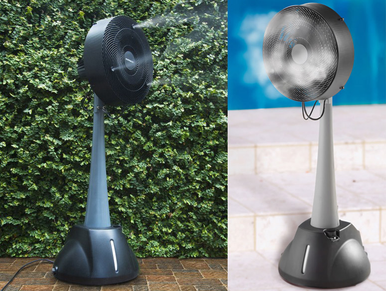 Evaporative Misting Fan Requires No Hose OhGizmo! - Evaporative Misting Fan Requires No Hose OhGizmo!