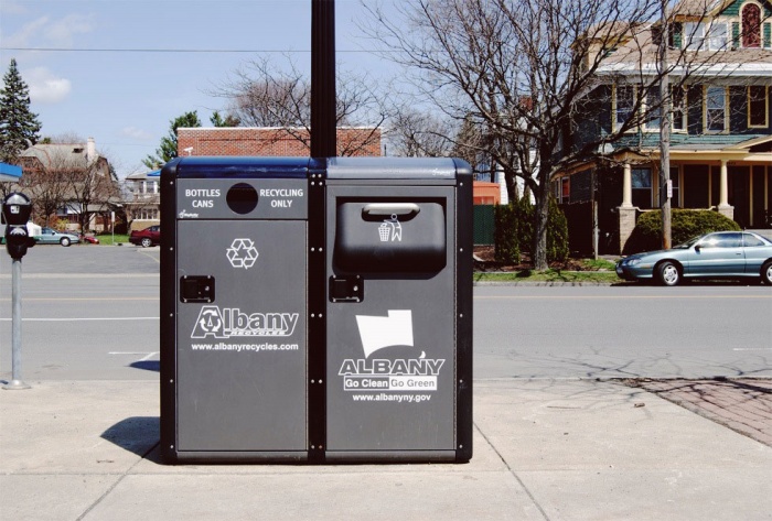 Big Belly Trash Can