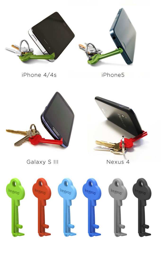 Keyprop-a-key-sized-smartphone-stand