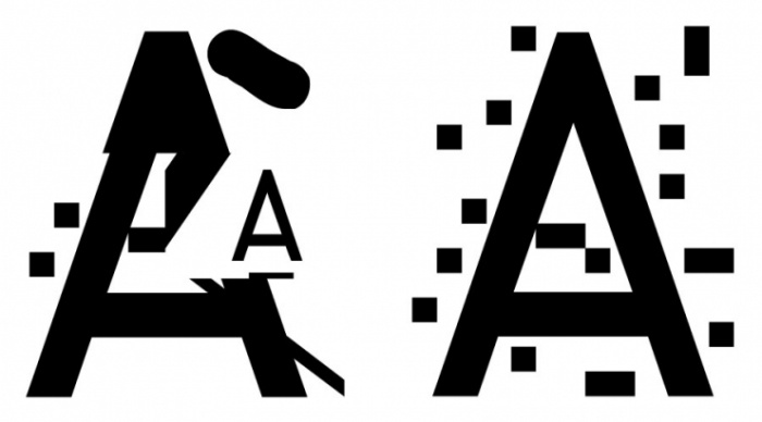 Anti-NSA typeface