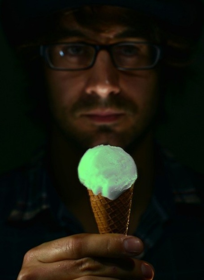 Glow in the Dark Ice Cream
