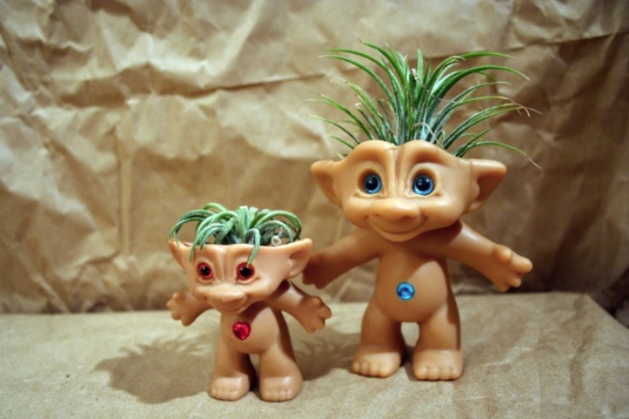 Another Use For Trolls Treasure Troll Air Plant Pot Ohgizmo Treasure Troll Air Plant Pot