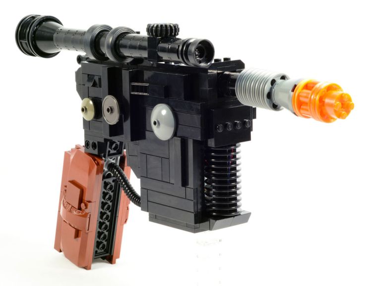 Electronic Lego gun