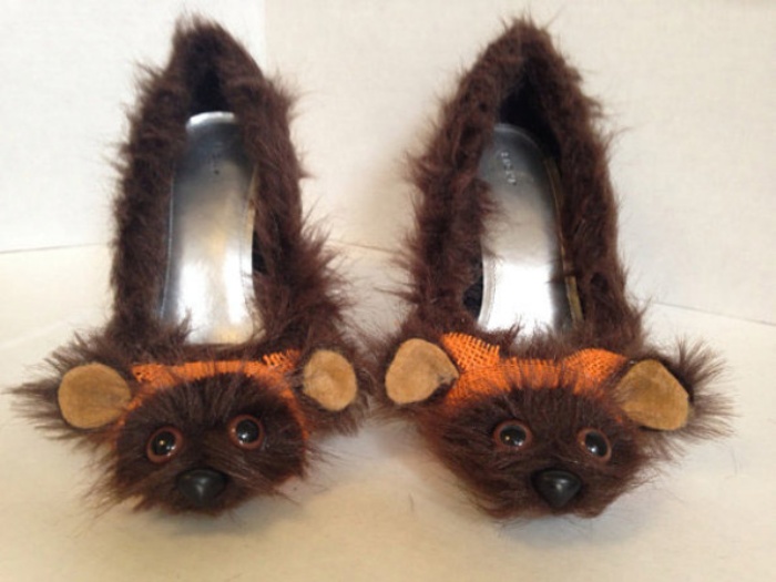 ewok slippers ewok heels the is with these footwear ohgizmo ewok slippers ewok heels the is with these footwear ohgizmo