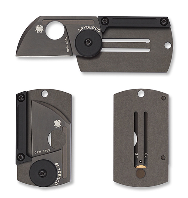 spyderco tag spyderco tag doubles as utility knife ohgizmo spyderco tag spyderco tag doubles as utility knife ohgizmo