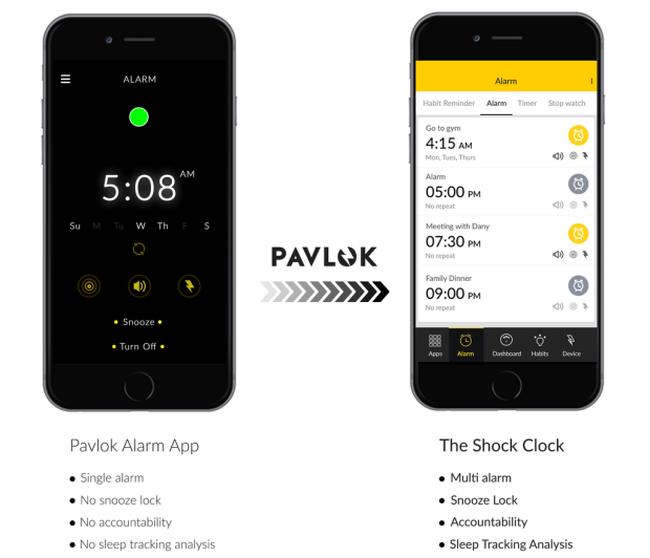 Shock-Clock-wearable-app