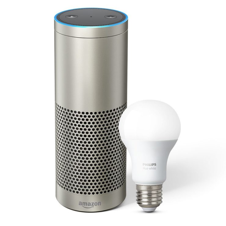 Echo Plus with built-in hub + Philips Hue Bulb