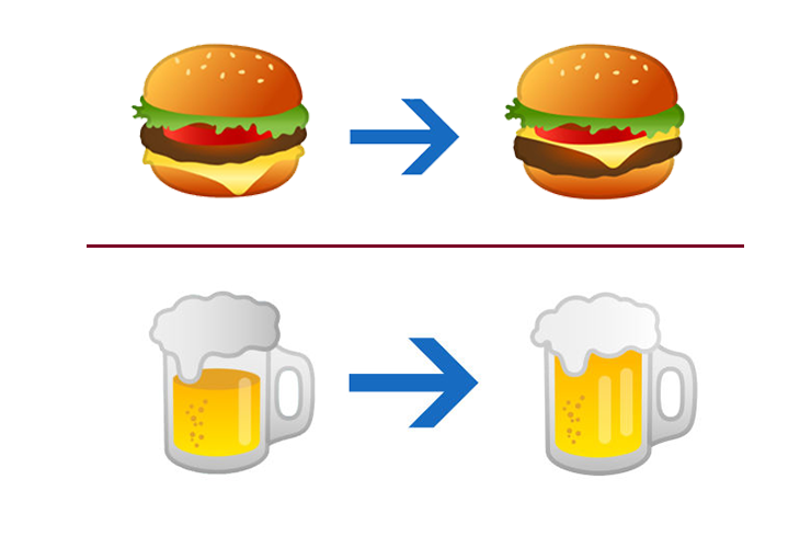 Google fixes the cheeseburger emoji in upcoming Android 8.1 software update